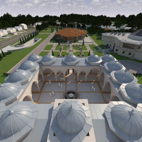 В США построена крупнейшая мечеть в Западном полушарии (ФОТО)