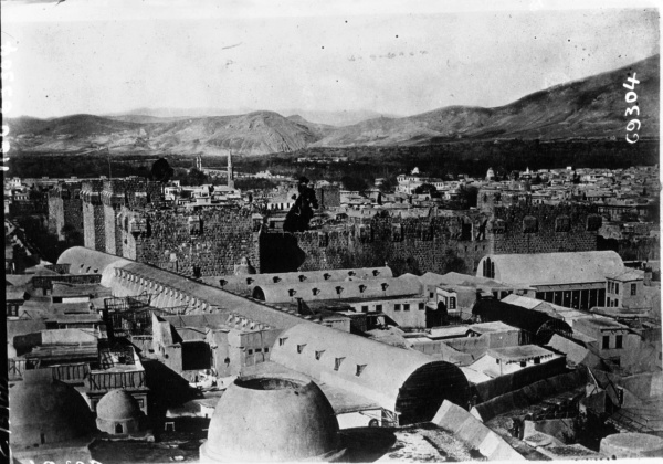Панорама Дамаска, 1920 г.