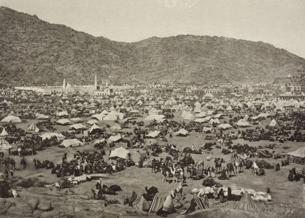 Западная часть долины Мина, 1887 год.