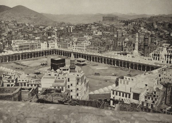 Запретная мечеть в 1887 году.