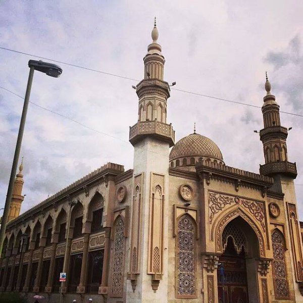 Вы ни за что не догадаетесь, где находится эта мечеть