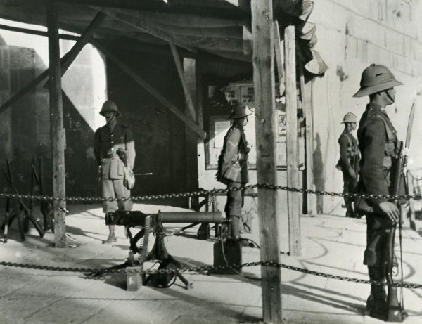 Британсие оккупационные войска в Палестине. 1920-е гг.