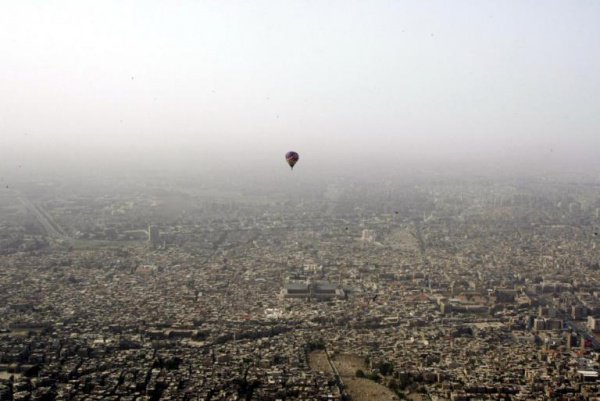 2007 год. Воздушный шар над Дамаском. 