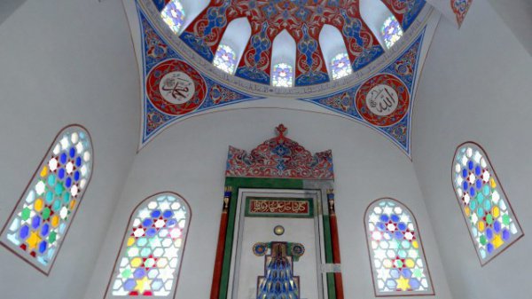 Отреставрированная мечеть.