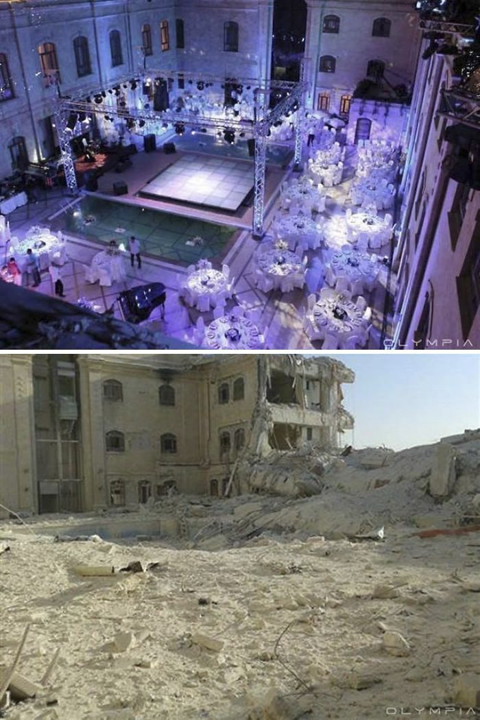 13 душераздирающих фото Сирии до и после войны