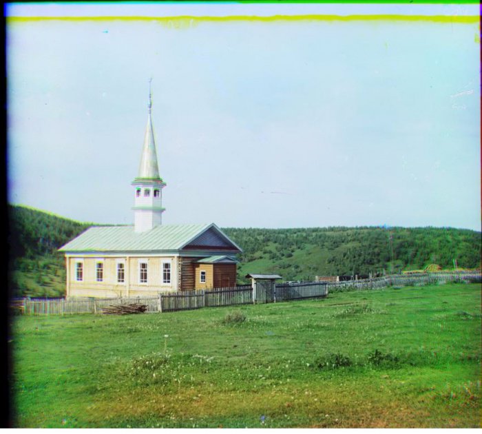 Первые в истории цветные фото мечетей, сделанные в Росcии 111 лет назад