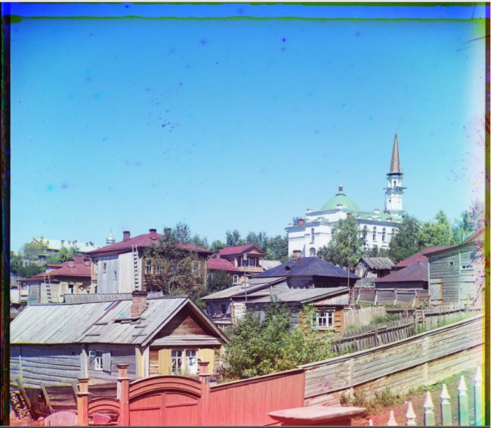 Первые в истории цветные фото мечетей, сделанные в Росcии 111 лет назад