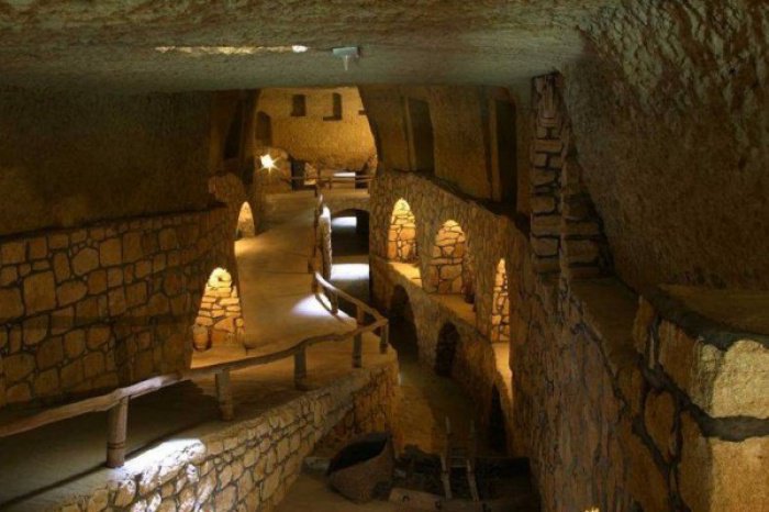 Древнейший иранский подземный город, который было невозможно захватить