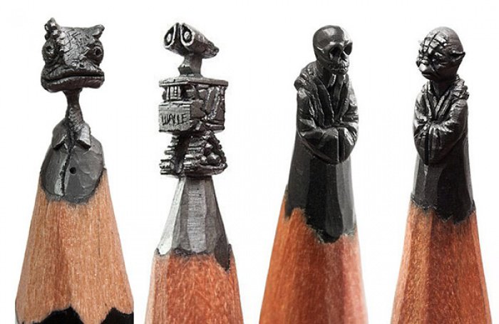 Скульптуры на кончике карандаша от российского мастера, в реальность которых сложно поверить (+ ВИДЕО)