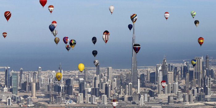 31 потрясающее аэрофото Дубая