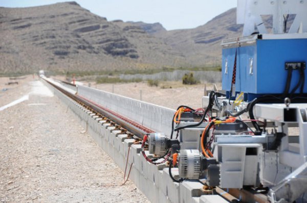 В ОАЭ готовят к запуску поезд-пулю (Фото, видео)