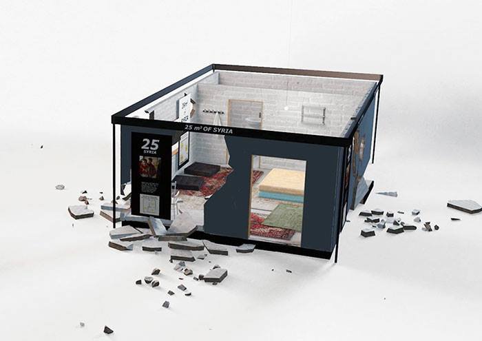 IKEA показала норвежцам каково живется сирийцам в наши дни