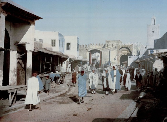 33 уникальных цветных фото Туниса, сделанных почти 120 лет назад