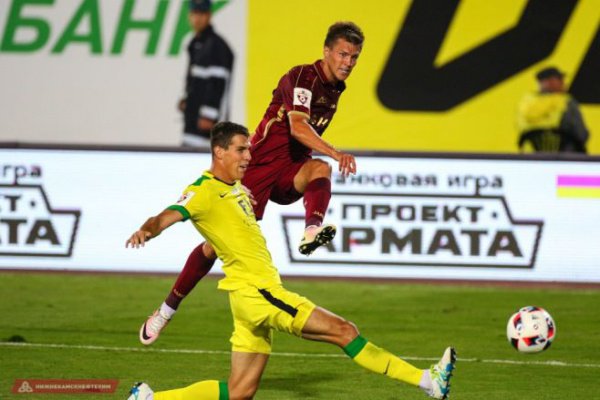 'Рубин в гостях встречается с махачкалинским'Анджи