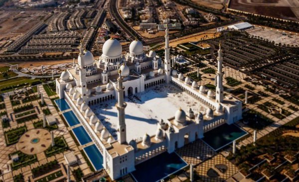 Невероятные фото мечетей с дронов 