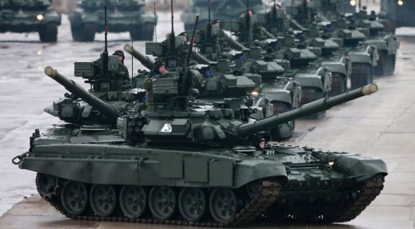 Россия лидирует в мире по количеству танков в армии