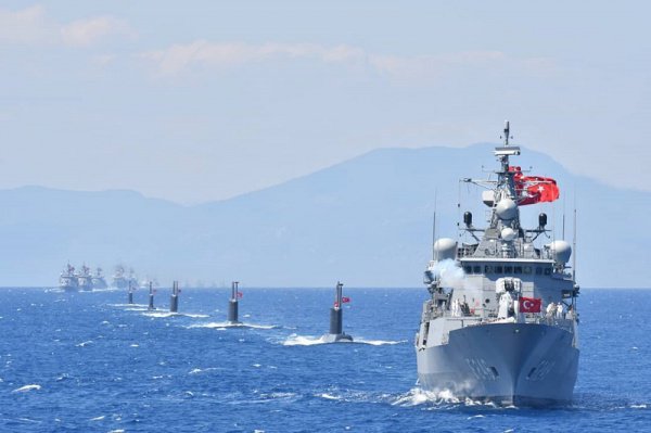 Учения ВМС стартовали в Турции. 