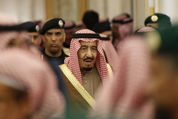 Король Саудовской Аравии (© AP Photo / Yoan Valat)