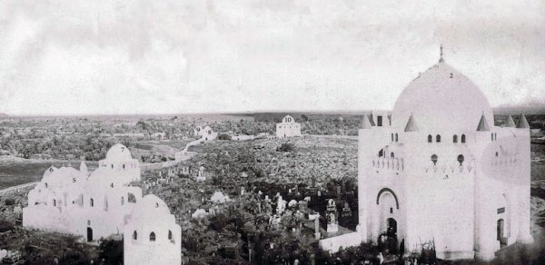 Вот как выглядело кладбище аль-Баки до разрушения мавзолеев