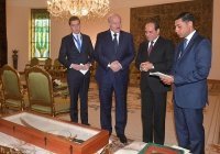 Лукашенко подарил президенту Египта казанский Коран