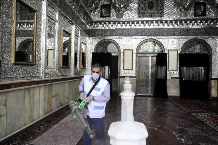 Как мечети защищают от коронавируса