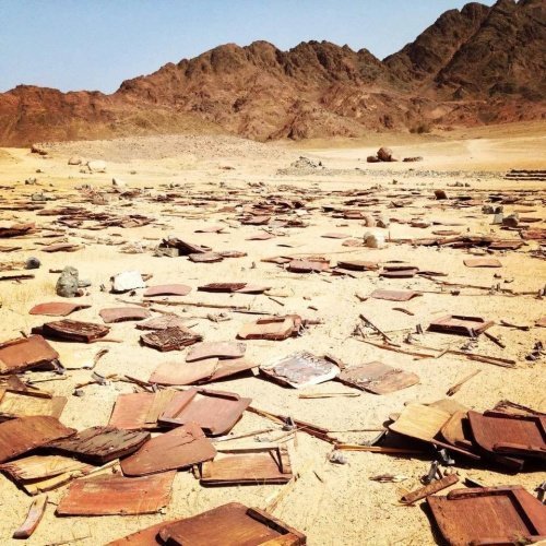 Единственный в мире кинотеатр посреди пустыни, который уже никто не увидит (ФОТО)