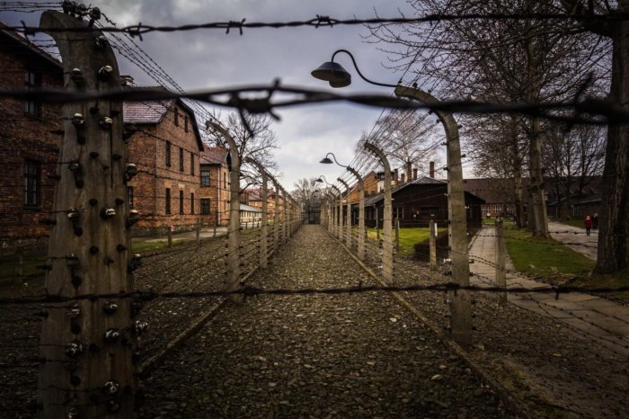 27 января 1945 года советскими войсками был освобождён концлагерь Освенцим.