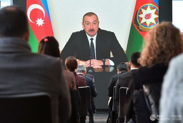 Ильхам Алиев рассказал о восстановлении Нагорного Карабаха. 