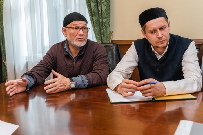 В ДУМ РТ обсудили вопросы ремонта в Бурнаевской мечети (Фото)