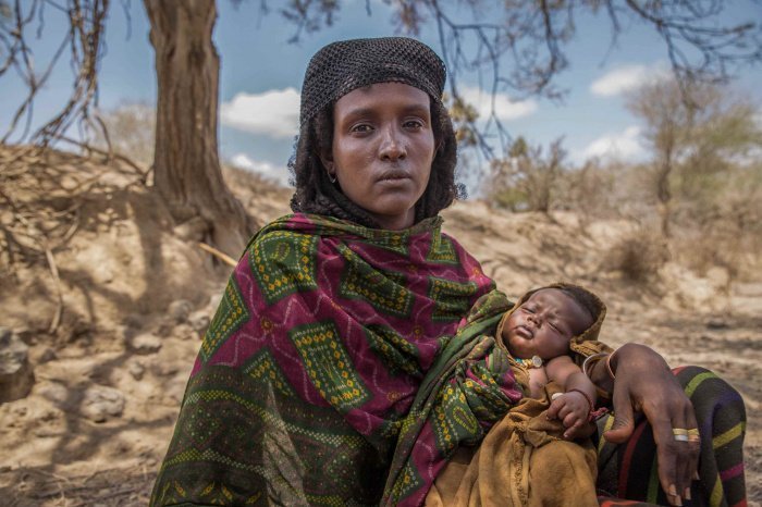 Аиша и ее сын, Эфиопия. © UNICEF/UN013499/Ayene