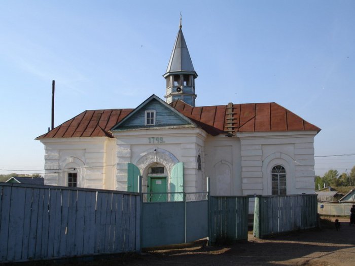 ``Двухминаретная мечеть``, Сеитов посад. Оренбургская область. Источник фото wikipedia.org