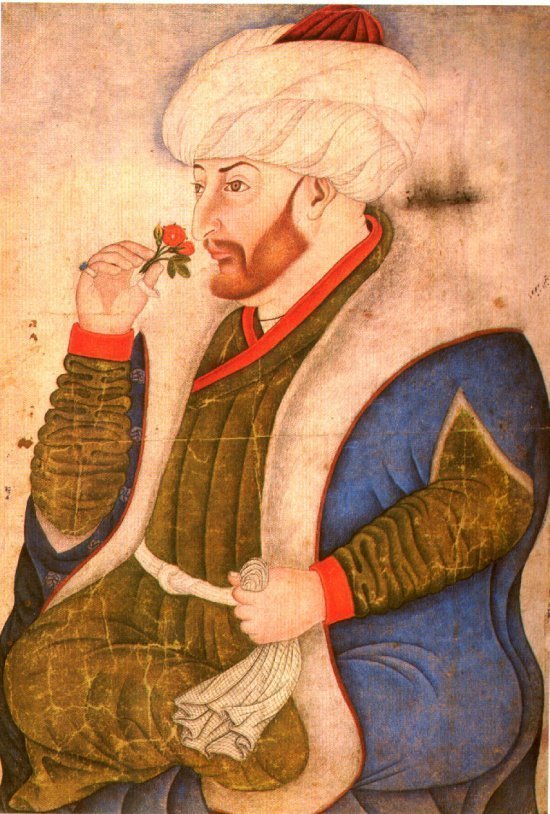Мехмед II Завоеватель. Миниатюра. Источник wikipedia.org