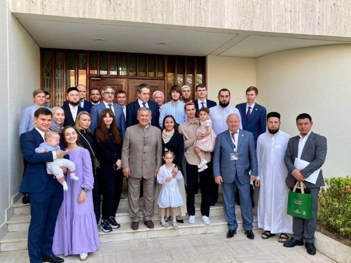 Минниханов встретился с татарами, проживающими в Саудовской Аравии