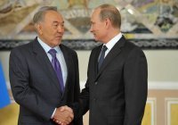 Путин отметил вклад Назарбаева в развитие отношений России и Казахстана