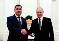 Путин отметил вклад Жапарова в стабилизацию обстановки в Киргизии