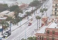 В Египте выпал снег