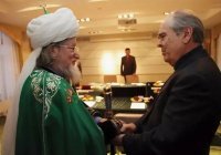 Таджуддин наградил Шаймиева медалью «Мухаммад – Посланник Аллаха»