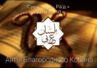 Красивое чтение Корана: сура «Ар-Раʼд» (Видео)