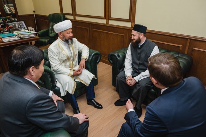 ДУМ РТ посетил муфтий Казахстана Наурызбай кажы Таганулы