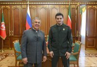 Минниханов встретился с мэром Грозного