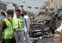Не менее 10 военных пострадали при теракте в Пакистане