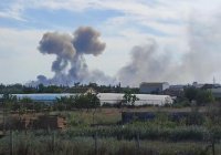 В Крыму объявили эвакуацию из района, где прогремели взрывы