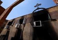 В Египте более 40 человек погибли при пожаре в церкви