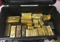 Контрабандистов с 225 килограммами золота задержали во Внуково