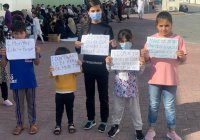 Афганские беженцы устроили протесты в ОАЭ