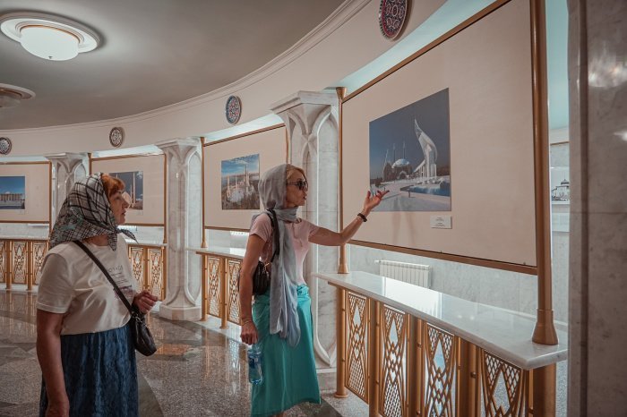 В Казанском Кремле открылась выставка «Соборные мечети Казани»