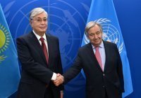 Президент Казахстана встретился с Генеральным секретарем ООН