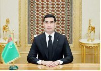 Президент Туркмении принимает поздравления с днем рождения