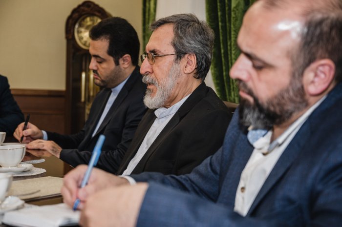 Муфтий РТ встретился с представителем иранского университета Аль Мустафа Расулом Абдоллахи