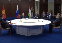 Путин провел встречу с президентами Киргизии и Таджикистана